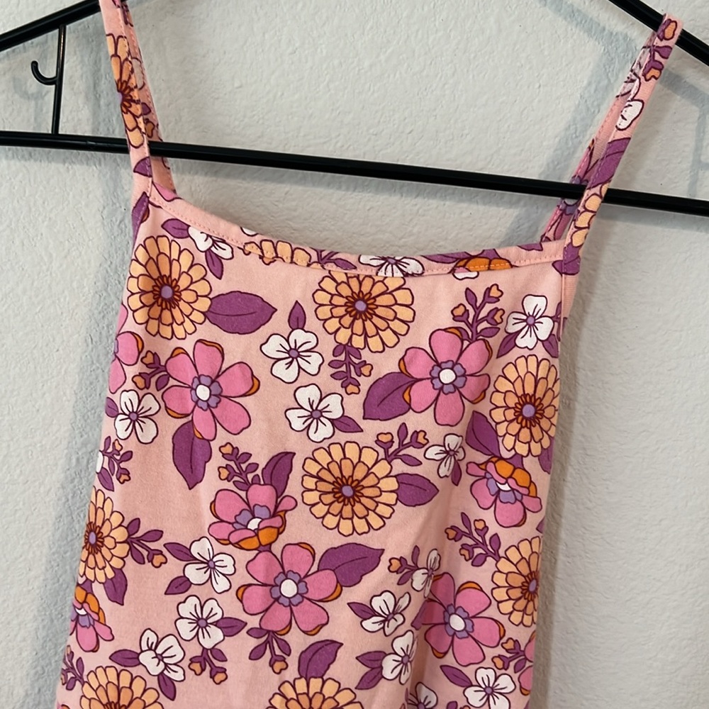 Girls Cat & Jack Floral Dress - XL 14 - Picture 2 of 7